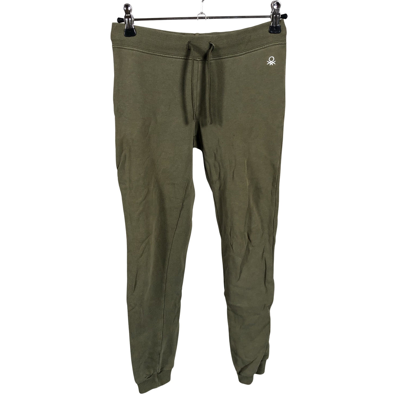 Unisex Benetton - Dressikangast püksid, suurus 134 - 140 - Roheline (1)