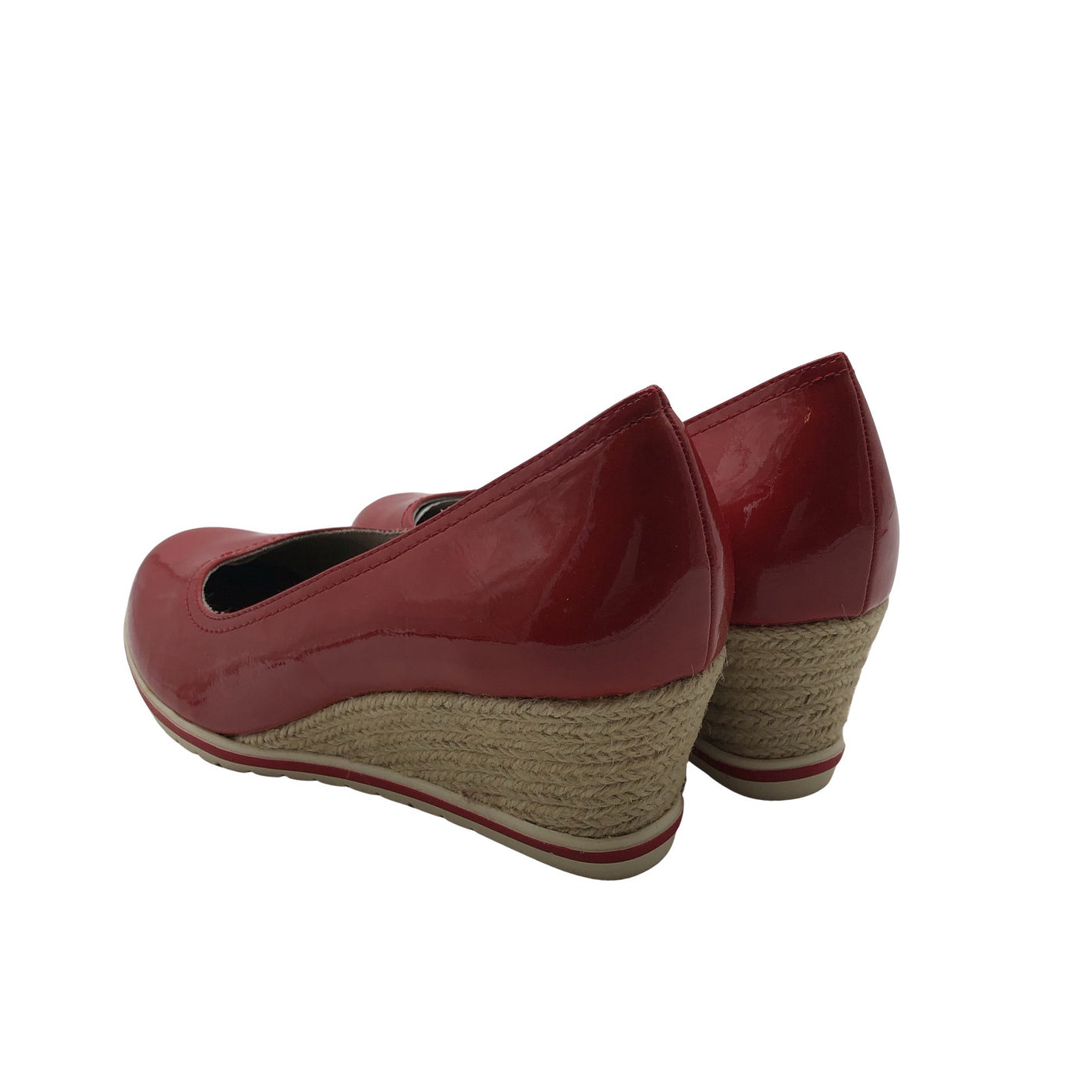 Unisex Tamaris - Kiilkontsaga kingad, suurus 42 - Punane (2)
