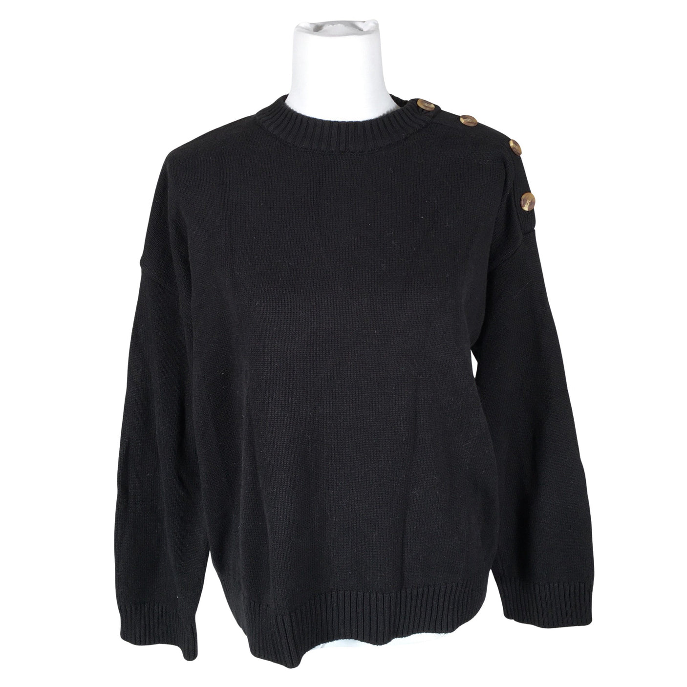 Unisex Nanso - Kampsun, suurus 38 - Must (1)