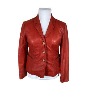Unisex Andiata - Nahktagi, suurus 42 - Punane (1)