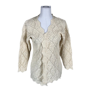 Unisex Handmade - Kardigan, suurus 40 - Beige (1)