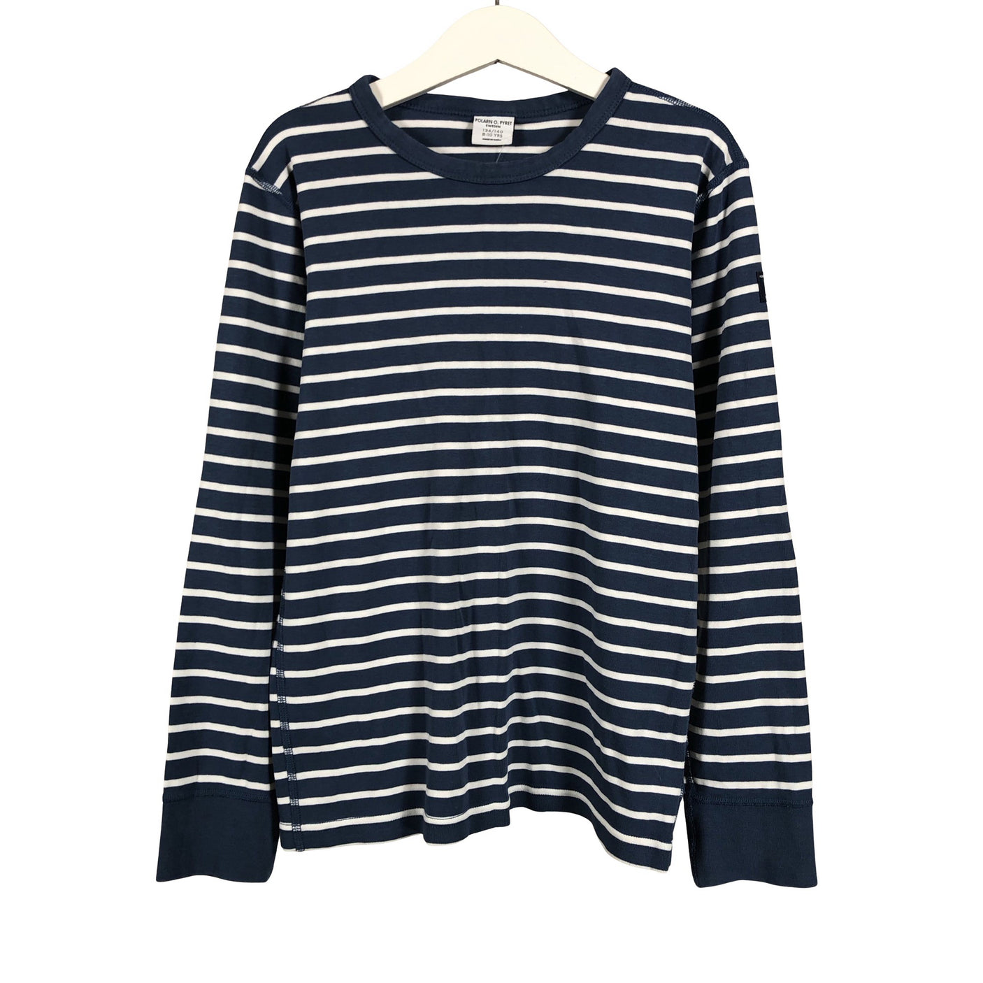 Unisex Polarn O. Pyret - Trikotaažist pluus, suurus 140 - 146 - Sinine (1)