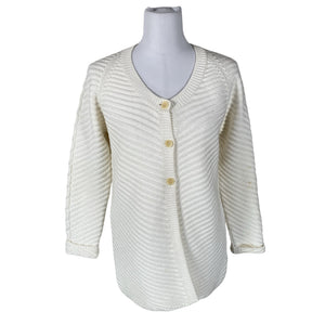 Unisex Holebrook - Kardigan, suurus 38 - Looduslik valge (1)