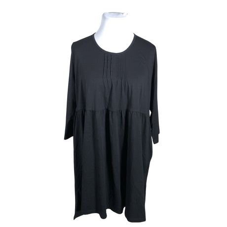 Unisex Ulla Popken - Trikotaažist tuunika, suurus 50 - Must ()