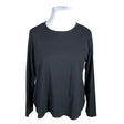 Unisex Nanso - Trikotaažist pluus, suurus 44 - Must ()