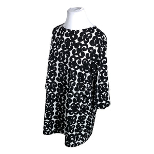 Unisex Marimekko - Trikotaažist tuunika, suurus 44 - Valge (3)