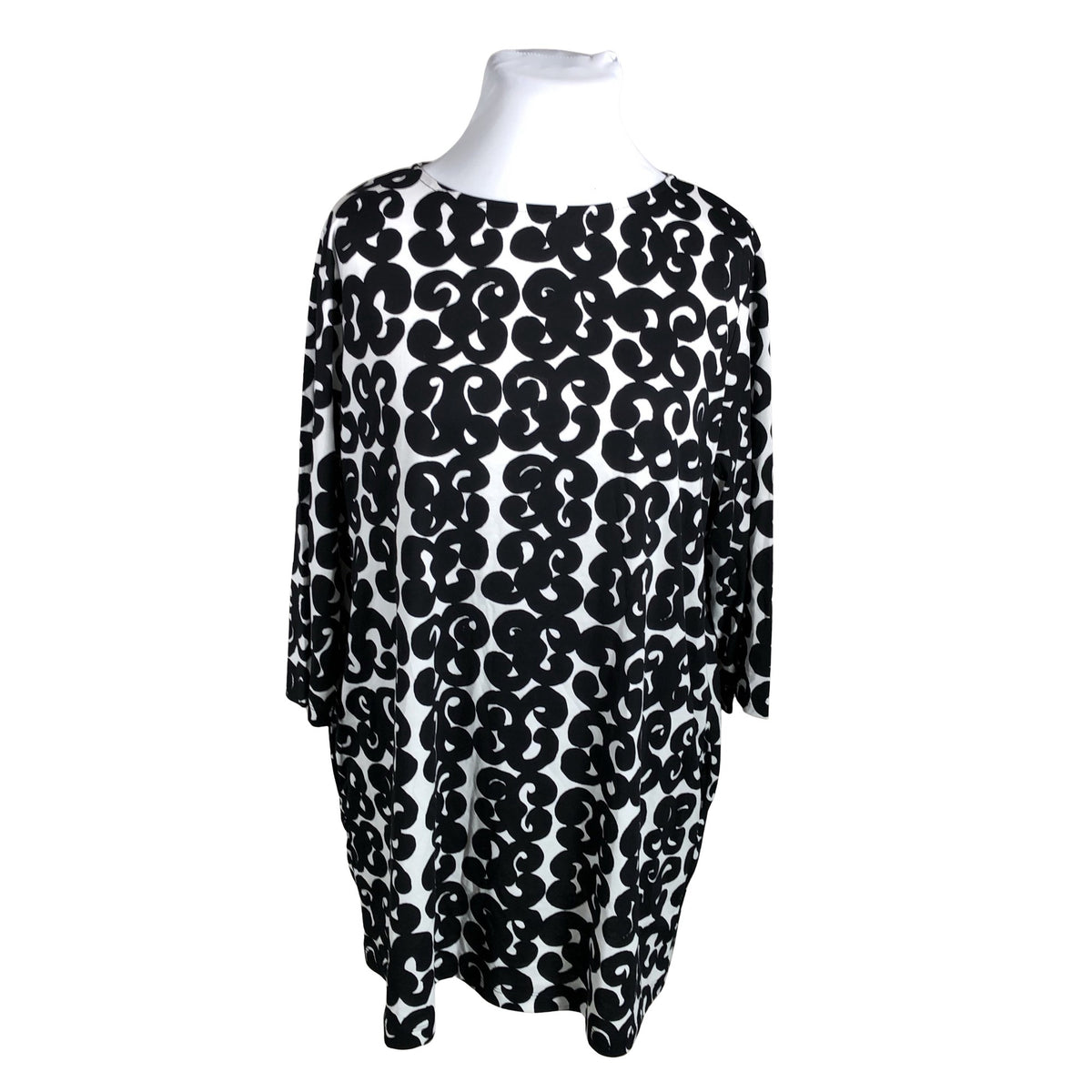 Unisex Marimekko - Trikotaažist tuunika, suurus 44 - Valge (1)