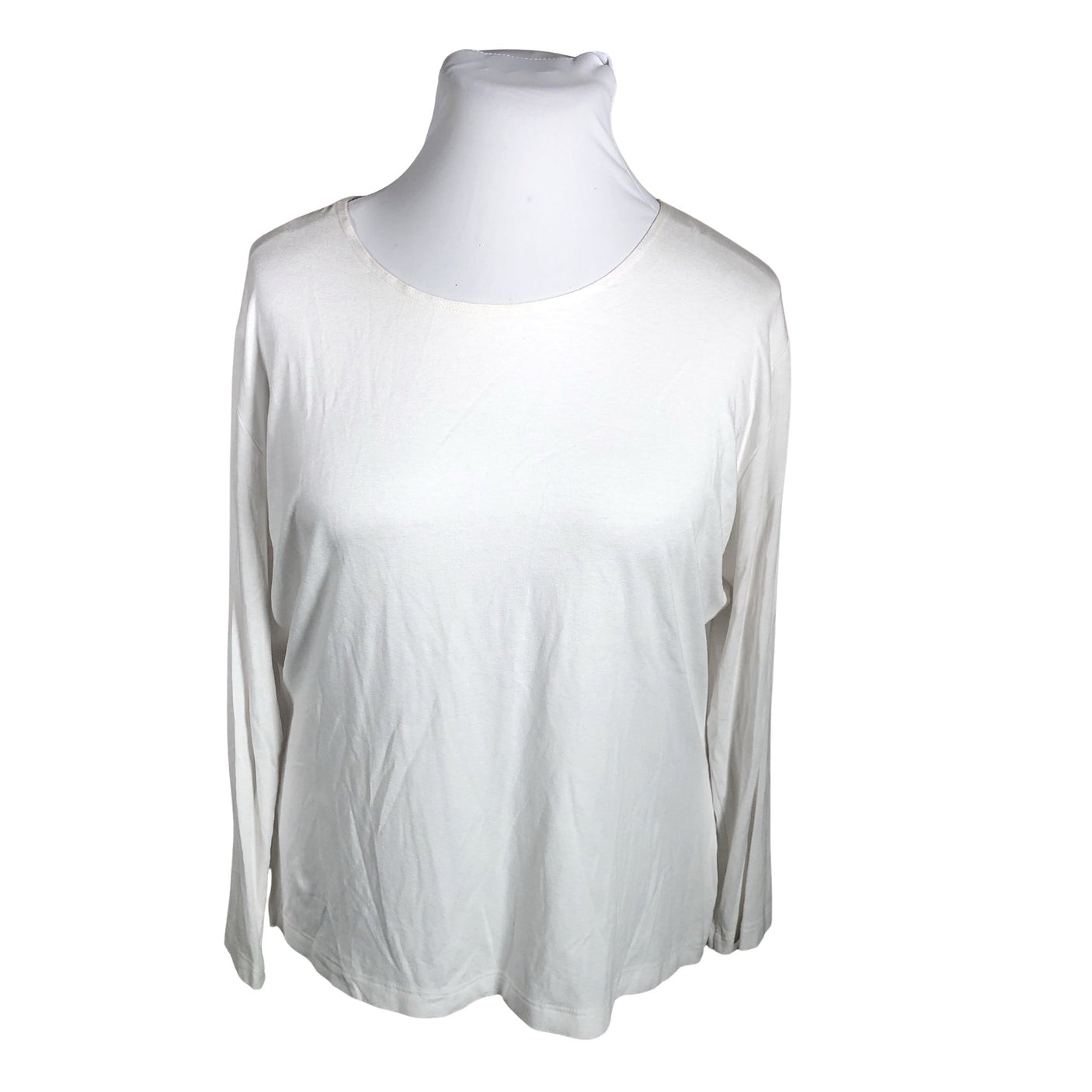Unisex Voglia - Trikotaažist pluus, suurus 44 - Valge (1)
