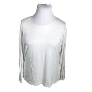 Unisex Voglia - Trikotaažist pluus, suurus 44 - Valge (1)