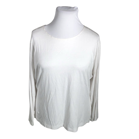 Unisex Voglia - Trikotaažist pluus, suurus 44 - Valge ()