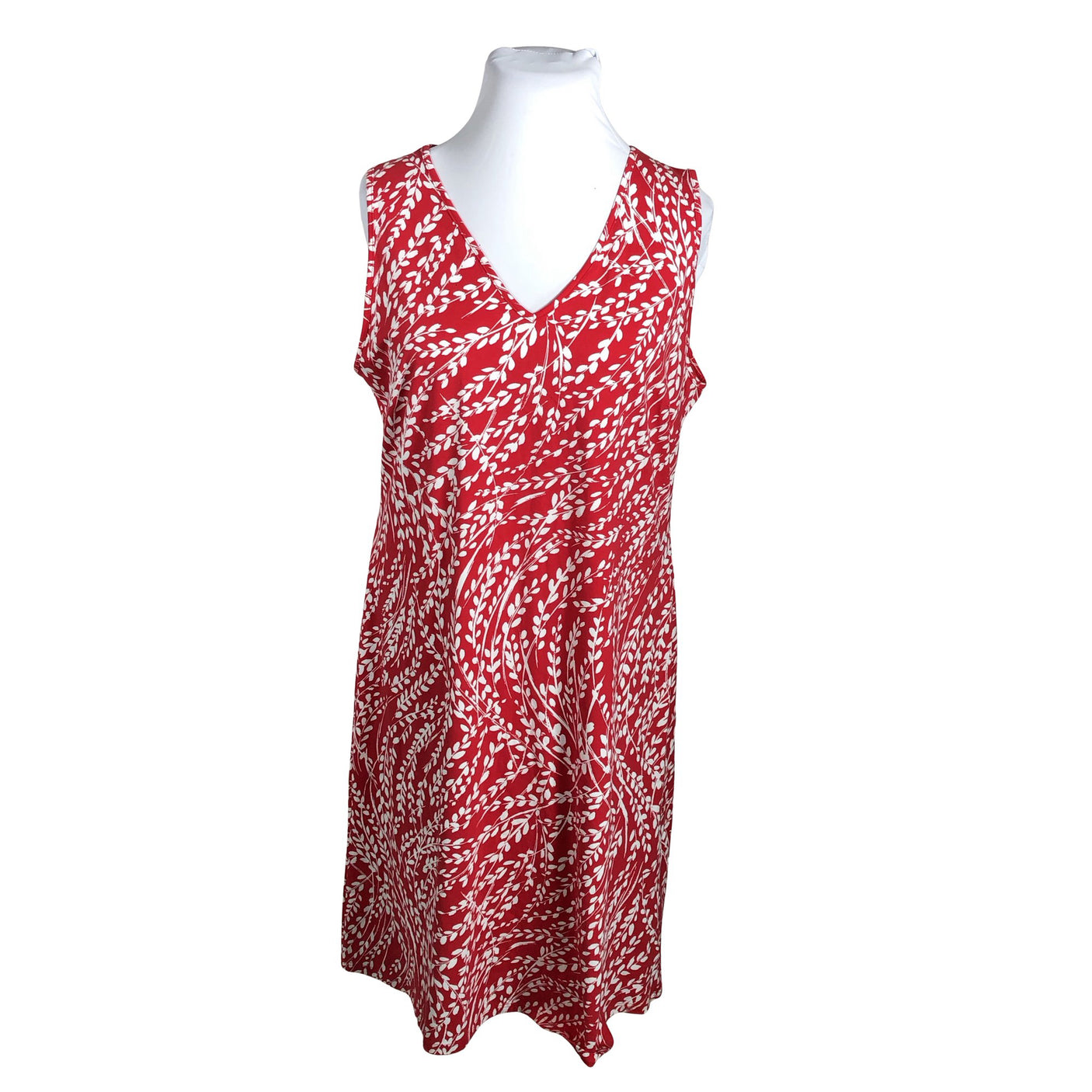 Unisex Nanso - Trikotaažist kleit, suurus 42 - Punane (1)