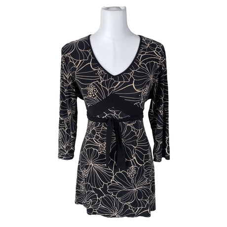 Unisex Sara Louise - Trikotaažist tuunika, suurus 40 - Must ()