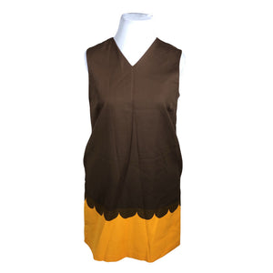 Unisex Marimekko - Mitteveniv kleit, suurus 44 - Pruun (1)