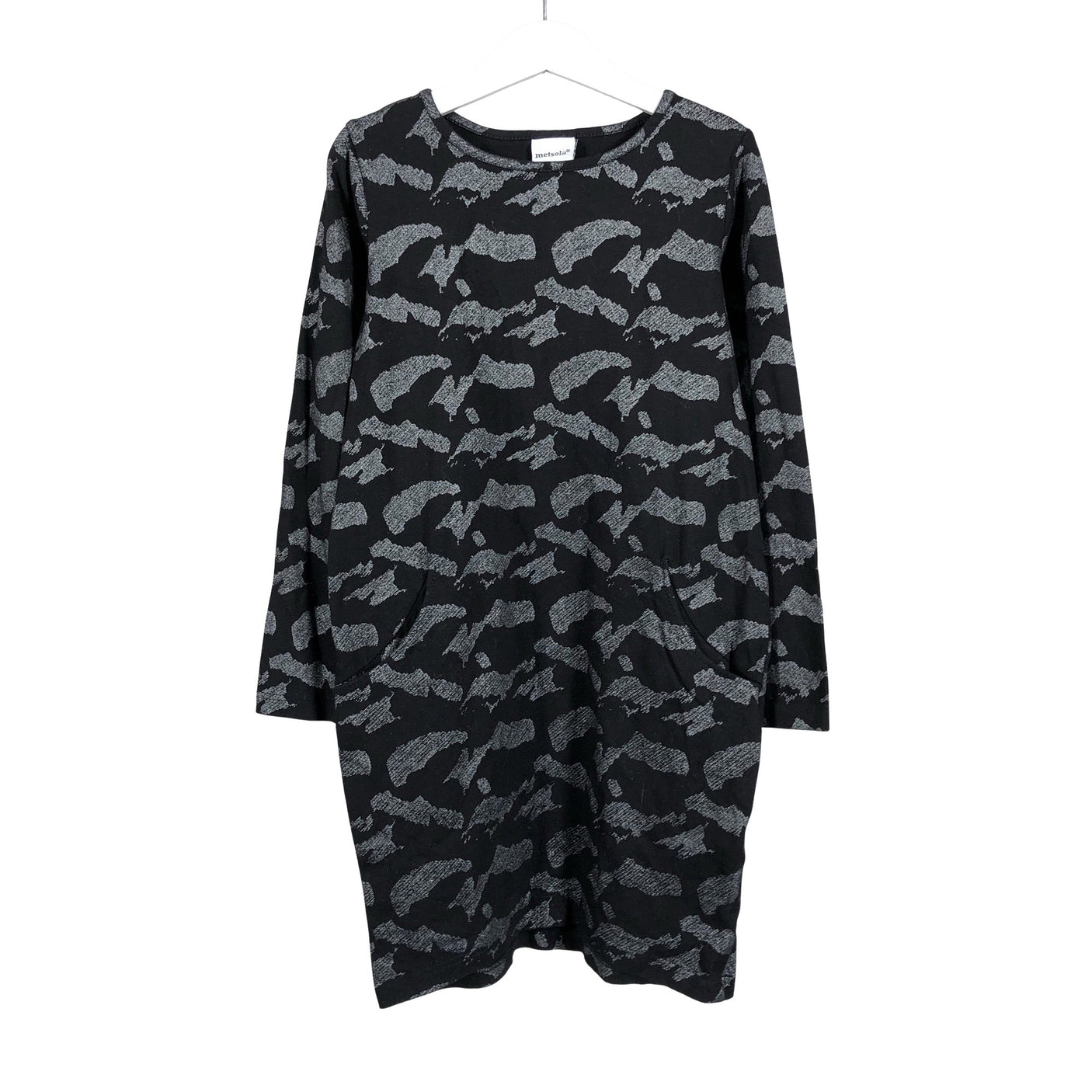 Unisex Metsola - Trikotaažist kleit, suurus 134 - 140 - Must (1)
