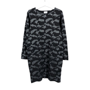 Unisex Metsola - Trikotaažist kleit, suurus 134 - 140 - Must (1)