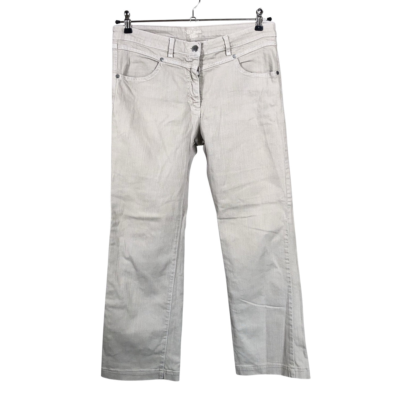 Unisex NP Collection - Teksast poolpikad püksid, suurus 40 - Hall (1)