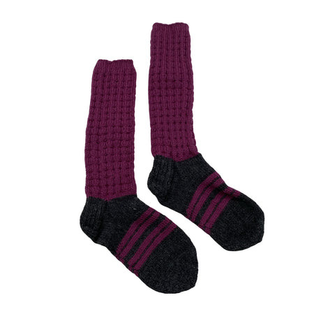 Unisex Handmade - Villased sokid, suurus 38 - Lilla ()