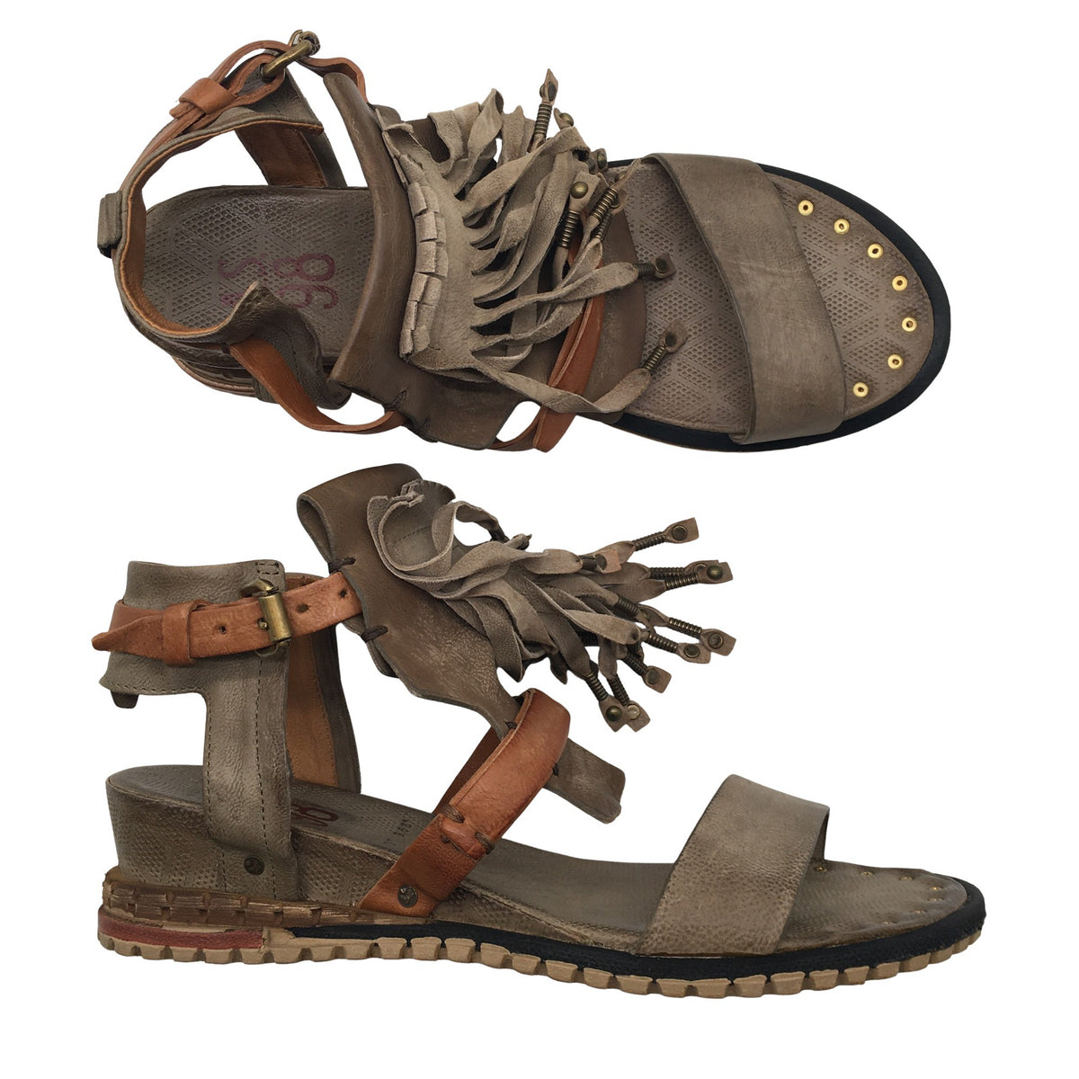 Unisex A.S.98 - Rihmikud, suurus 42 - Pruun (1)