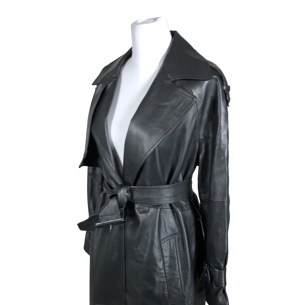 Unisex Studio Di Moda - Nahktagi, suurus 36 - Must (3)