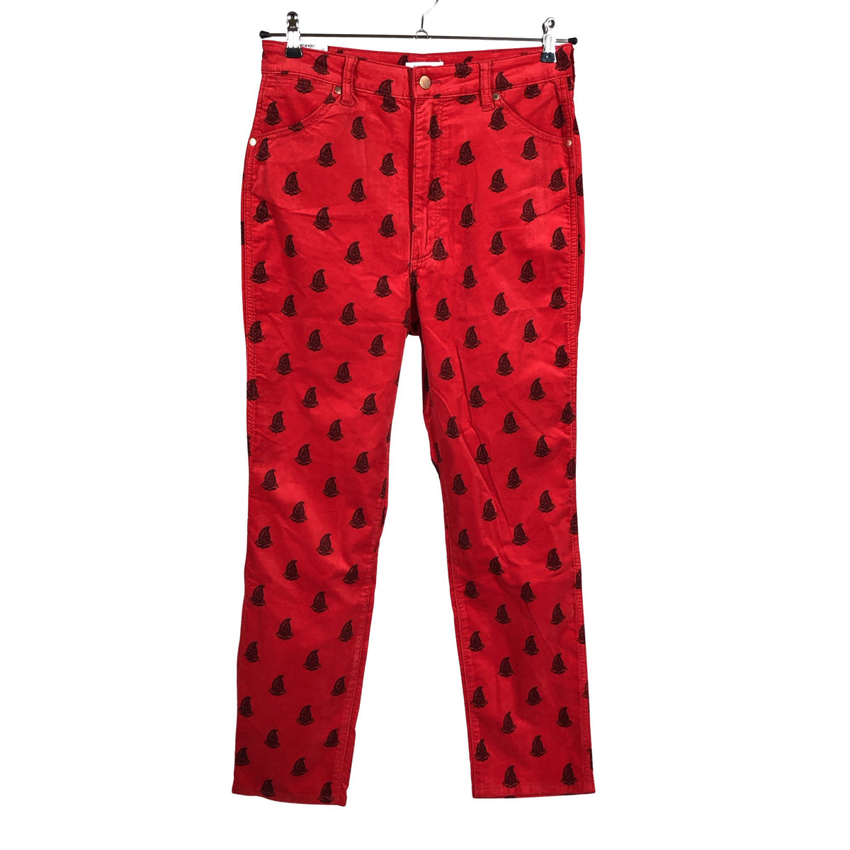 Unisex Wrangler - Sametpüksid, suurus W31 - Punane (1)