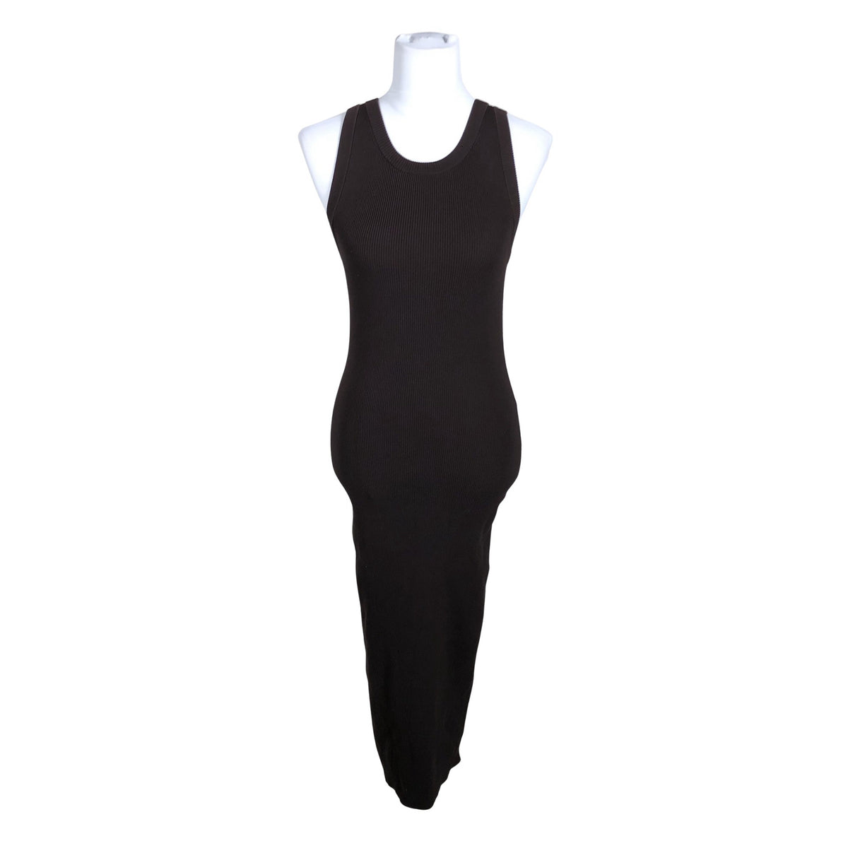 Unisex Arket - Trikotaažist kleit, suurus 38 - Pruun (1)