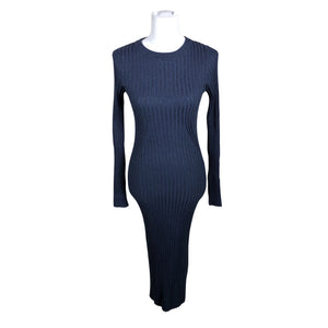 Unisex Norr - Trikotaažist kleit, suurus 38 - Sinine (1)