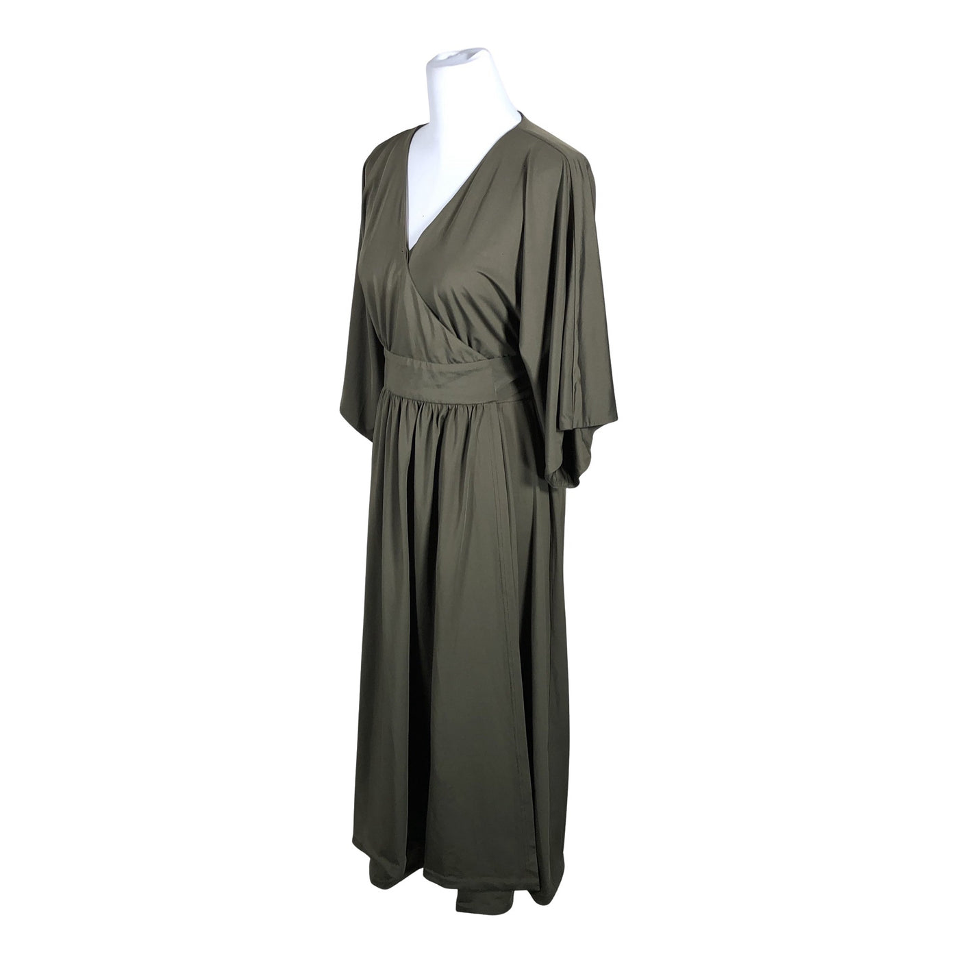Unisex By Malina - Trikotaažist kleit, suurus 36 - Pruun (3)