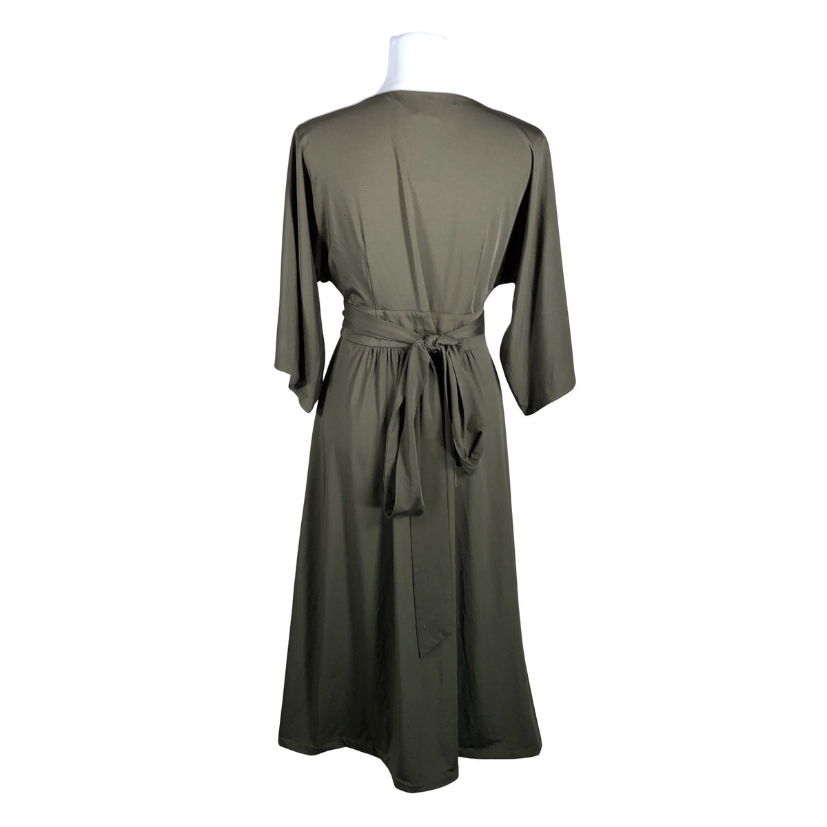 Unisex By Malina - Trikotaažist kleit, suurus 36 - Pruun (2)