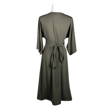 Unisex By Malina - Trikotaažist kleit, suurus 36 - Pruun (2)