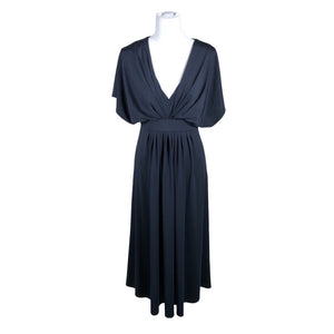 Unisex By Malina - Trikotaažist kleit, suurus 36 - Sinine (1)