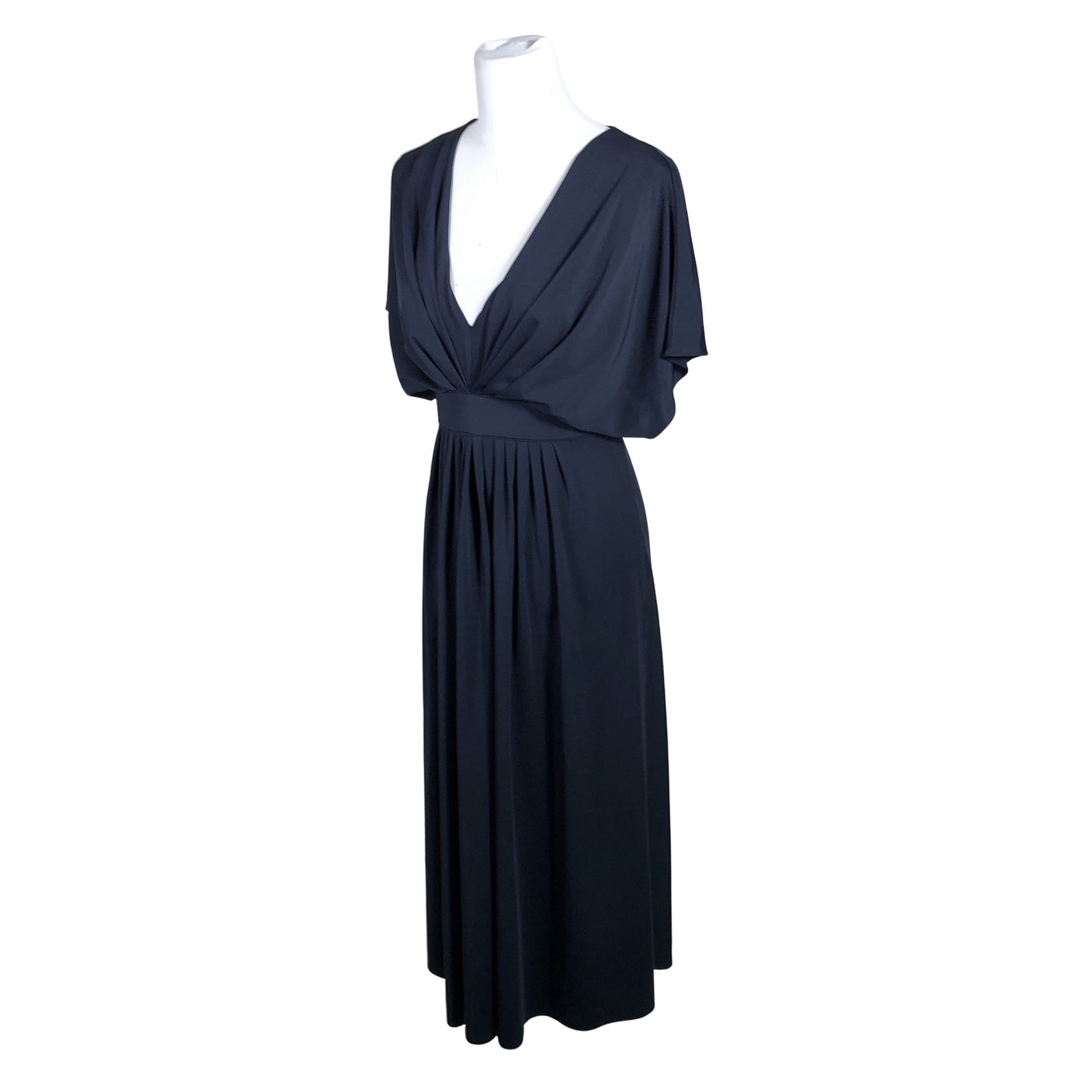 Unisex By Malina - Trikotaažist kleit, suurus 36 - Sinine (3)
