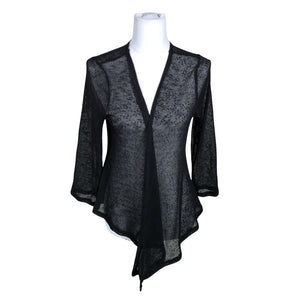 Unisex Zhenzi - Kardigan, suurus 38 - Must (1)