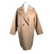 Unisex Cut & Pret - Villane mantel, suurus 44 - Pruun ()