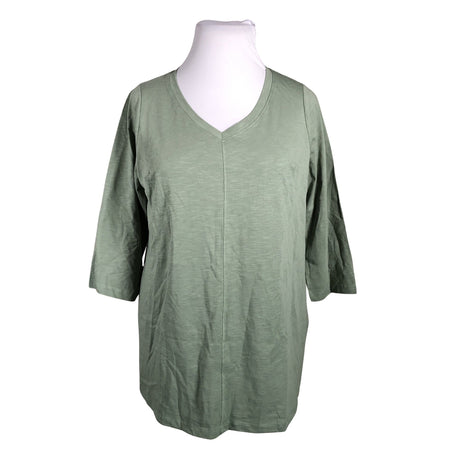 Unisex Evans - Trikotaažist tuunika, suurus 44 - Roheline ()