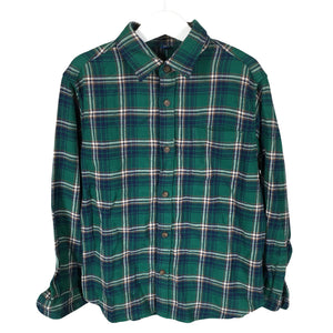 Unisex Uniqlo - Flanellsärk, suurus 128 - 134 - Roheline (1)