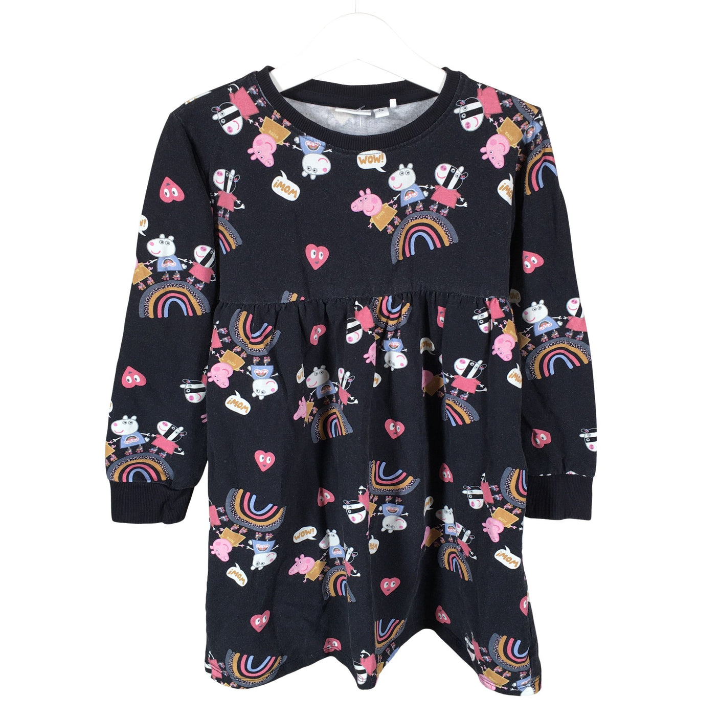 Unisex Name It - Dressikangast kleit, suurus 110 - 116 - Must (1)