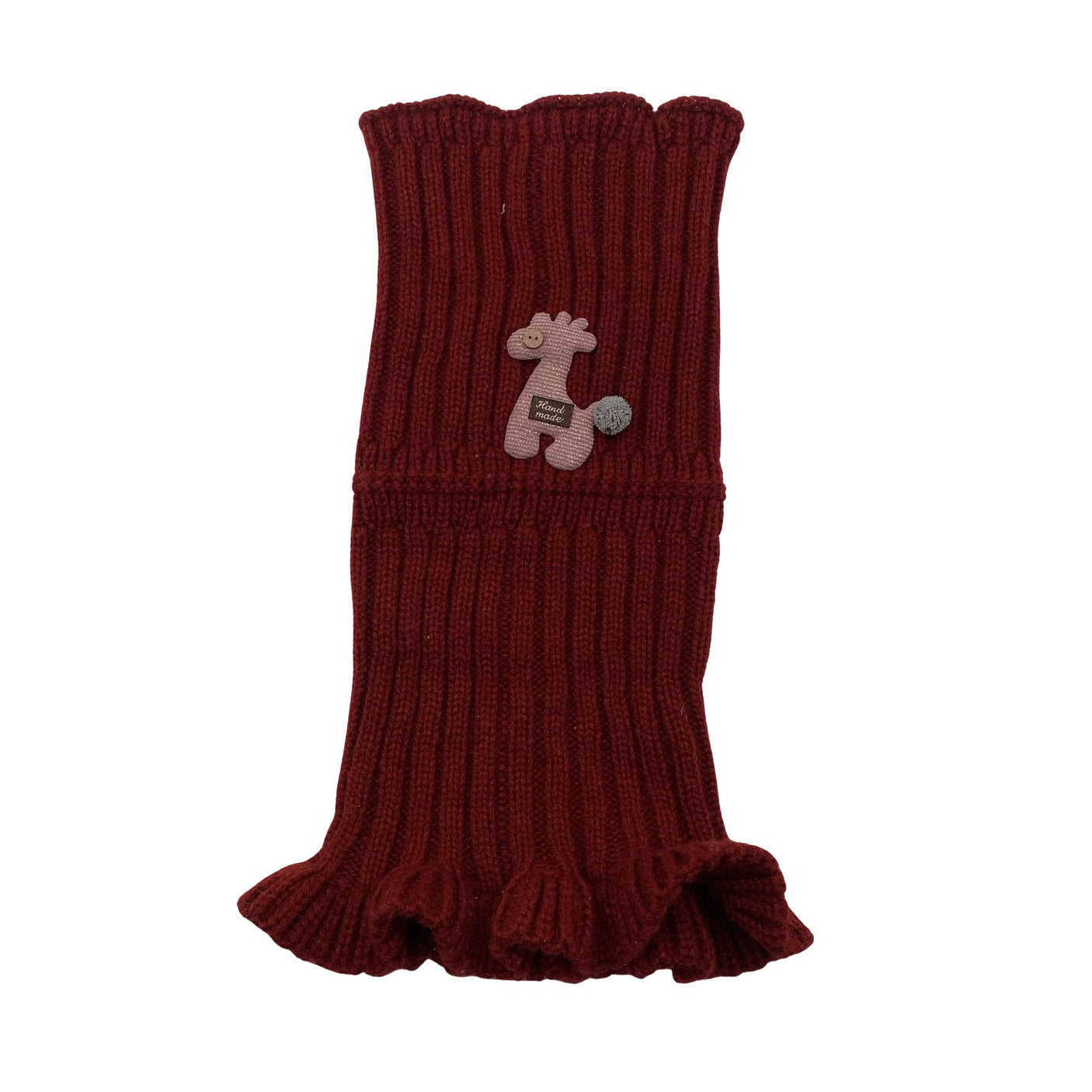 Unisex Handmade - Kaelussall, suurus Ei kokoa - Punane (1)
