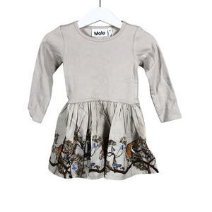 Unisex Molo Kids - Trikotaažist kleit, suurus 74 - 80 - Beige (1)