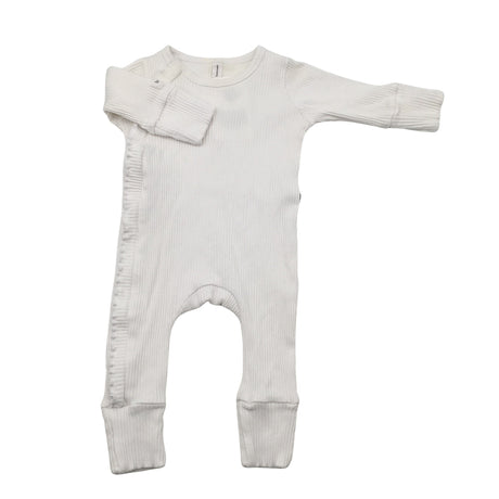 Unisex Bowy Made - Bodi, suurus 62 - 68 - Valge ()