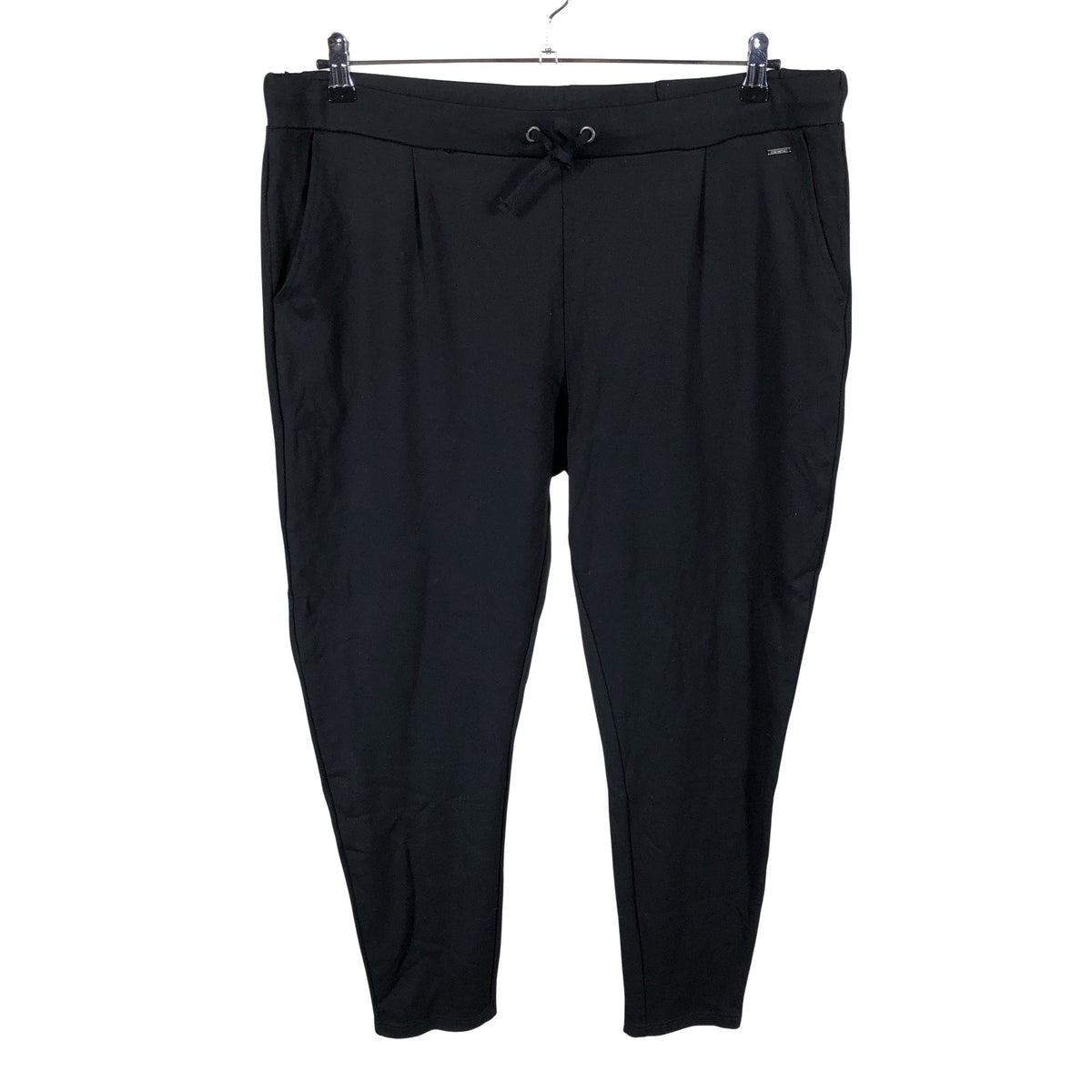 Unisex Fransa - Trikotaažist püksid, suurus 44 - Must (1)