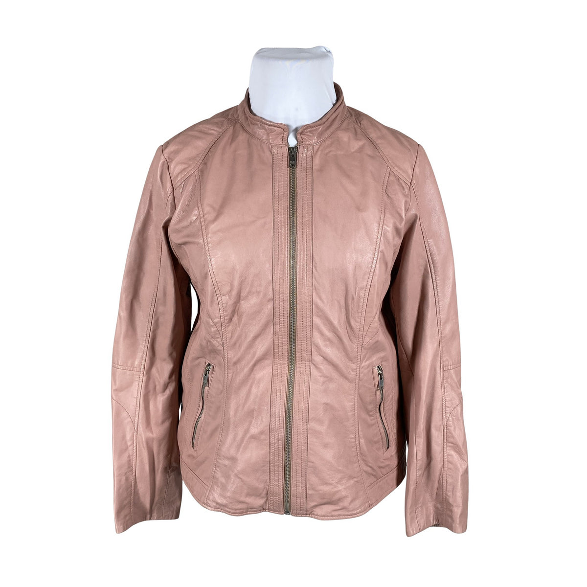 Unisex Saki - Nahktagi, suurus 46 - Heleroosa (1)