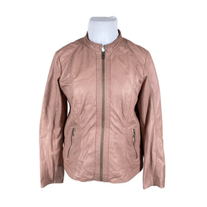 Unisex Saki - Nahktagi, suurus 46 - Heleroosa (1)