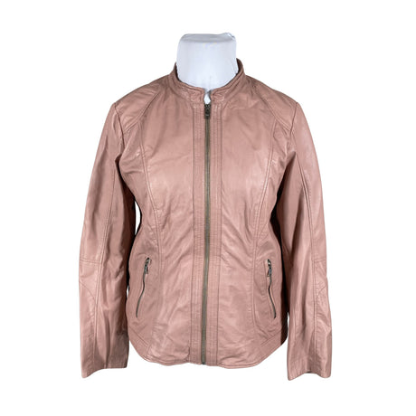 Unisex Saki - Nahktagi, suurus 46 - Heleroosa ()