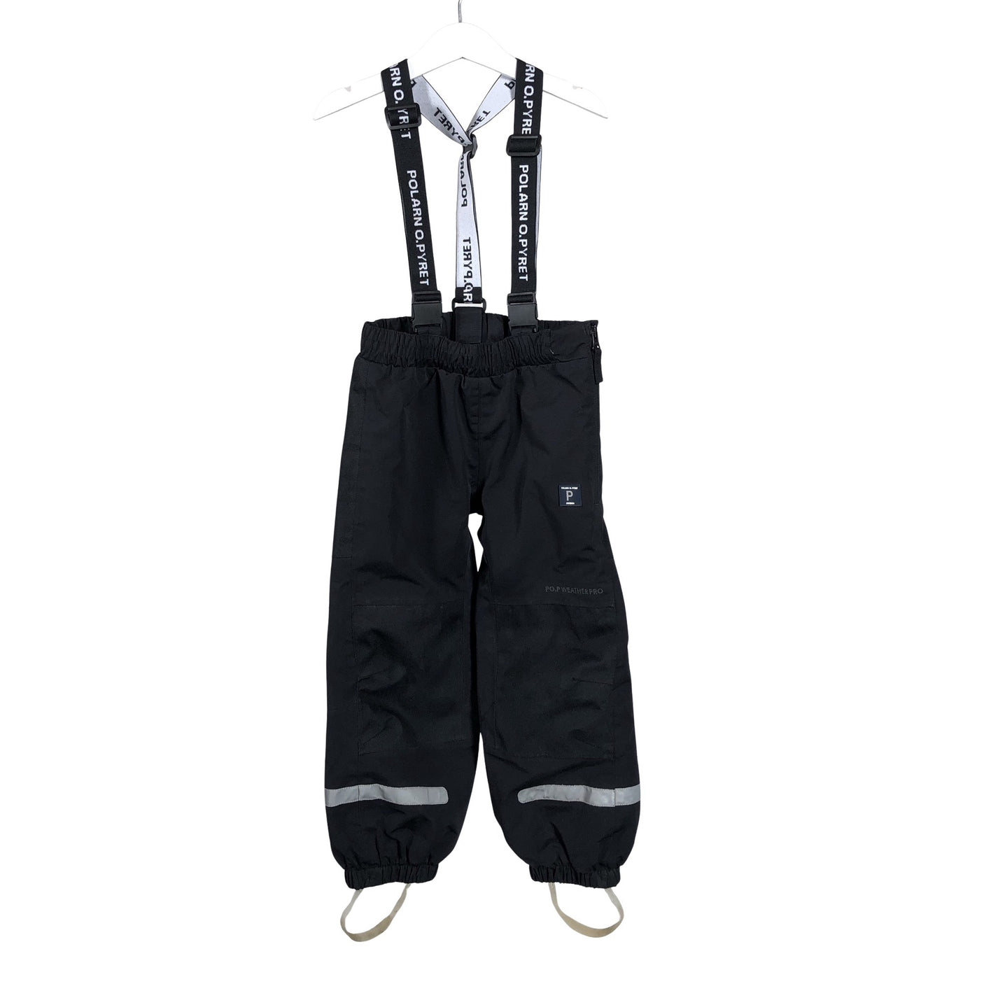 Unisex Polarn O. Pyret - Kevad-/sügispüksid, suurus 104 - 110 - Must (1)