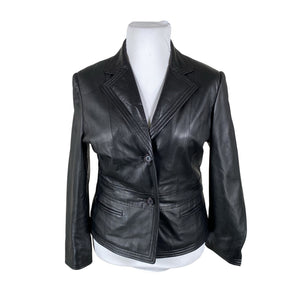 Unisex Ril's - Nahktagi, suurus 42 - Must (1)