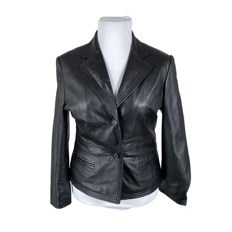 Unisex Ril's - Nahktagi, suurus 42 - Must ()