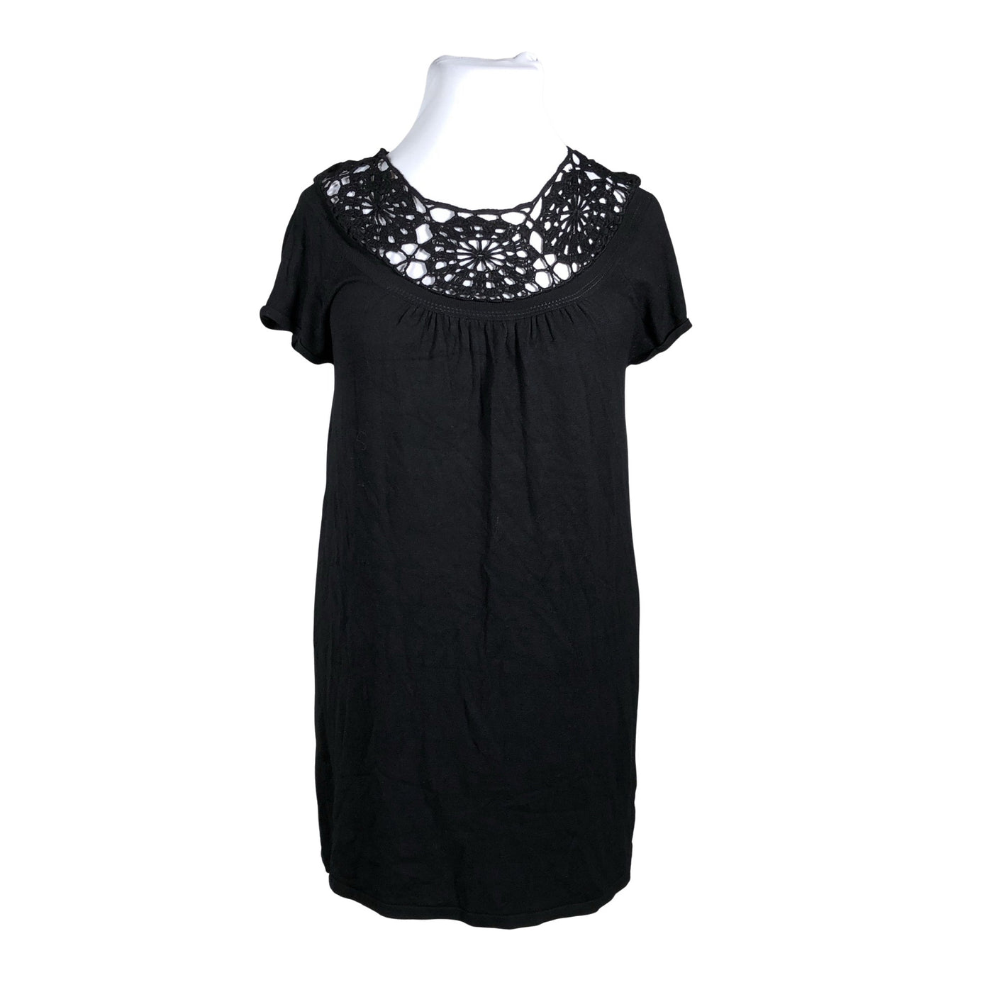 Unisex Fransa - Kootud tuunika, suurus 42 - Must (1)