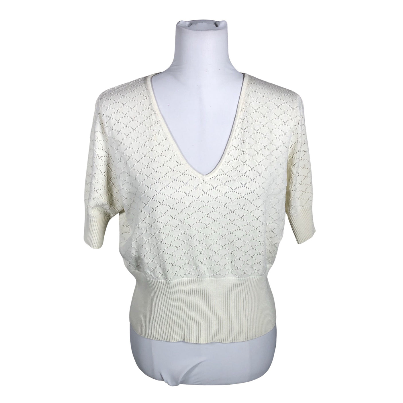 Unisex Nanso - Kampsun, suurus 38 - Valge (1)