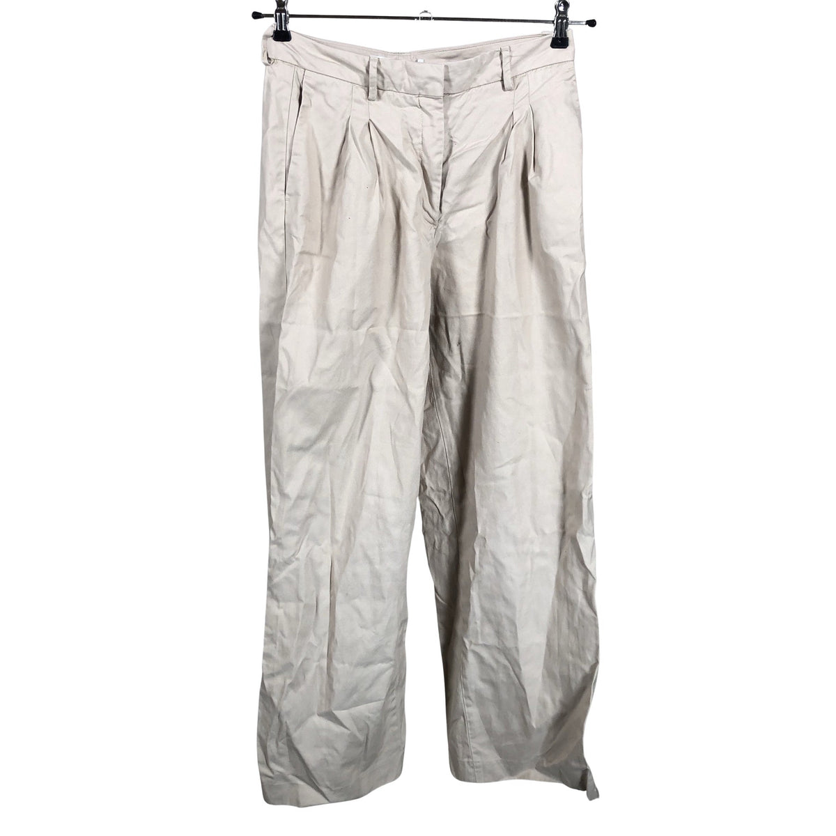 Unisex Selected - Mittevenivad püksid, suurus 36 - Beige (1)