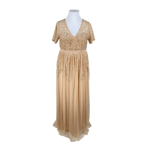 Unisex Maya Deluxe - Pidulik kleit, suurus 44 - Beige (1)